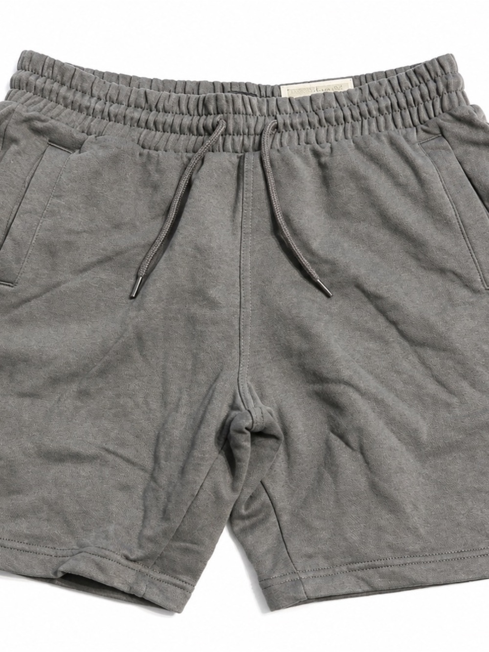 H&M Men's Charcoal Gray Drawstring Athletic Shorts